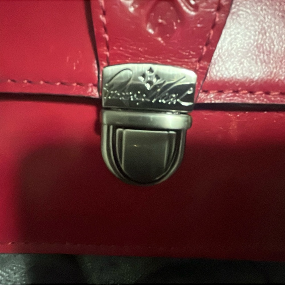 Patricia Nash Red Crossbody Bag - Picture 4 of 7